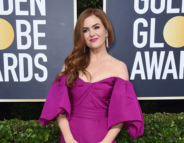 Isla Fisher from Golden Globes 2020 Red Carpet Fashion | E! News